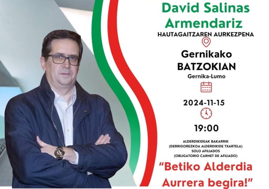David Salinas Armendariz Gernika