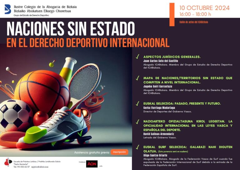 Naciones sin Estado en el Derecho Deportivo Internacional